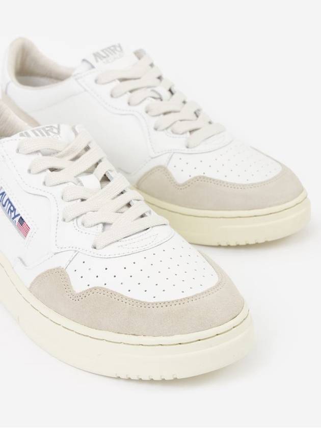 Medalist Suede Low Top Sneakers White - AUTRY - BALAAN 3