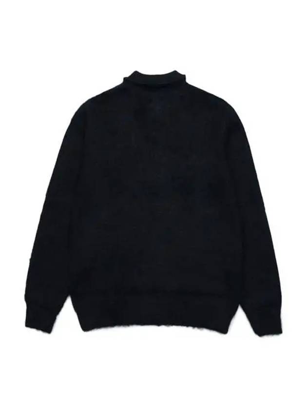 Men's Zipper Mohair Cardigan Black NS283 D Black - NEEDLES - BALAAN 2