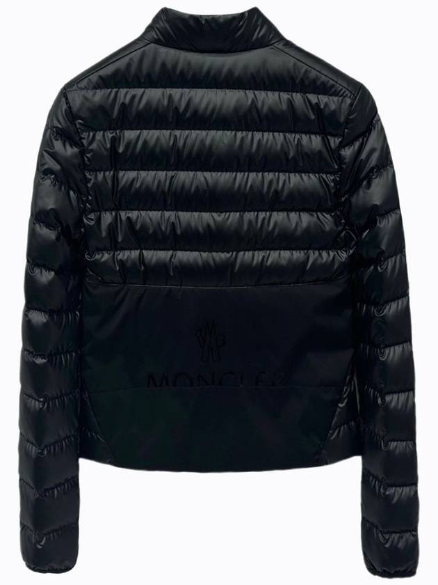 Lamor Logo Patch Short Padding Black - MONCLER - BALAAN 3