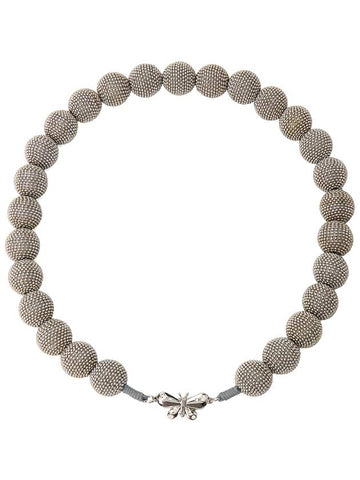 Pattino Ball Necklace Silver - MAX MARA - BALAAN 1