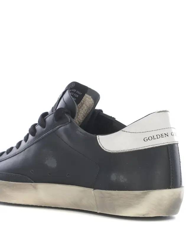 Superstar White Tab Sneakers Black - GOLDEN GOOSE - BALAAN 4