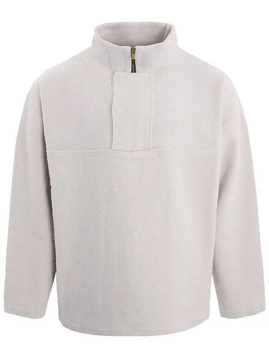 21SS FG30027FLC 197 Half Zip Up Fleece Sweatshirt - FEAR OF GOD - BALAAN 1