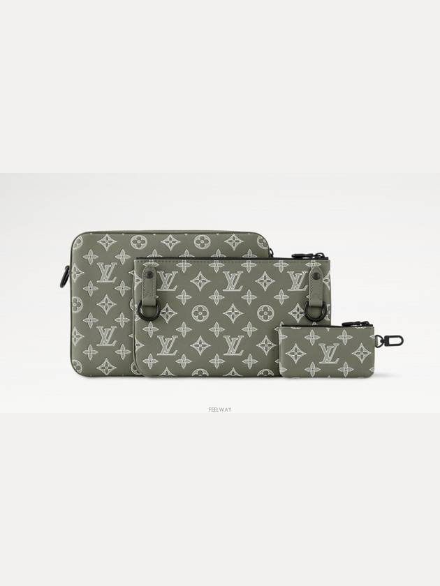 M12490 Monogram Shadow Trio Messenger Bag - LOUIS VUITTON - BALAAN 5