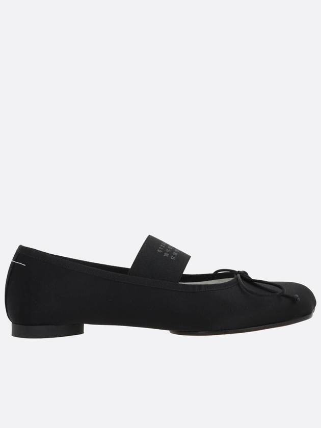 Anatomic Satin Ballerinas Flat Black - MAISON MARGIELA - BALAAN 2