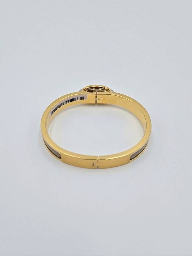 Mini Clic Chaine D'Ancre Bracelet Gold Marron Glace - HERMES - BALAAN 3