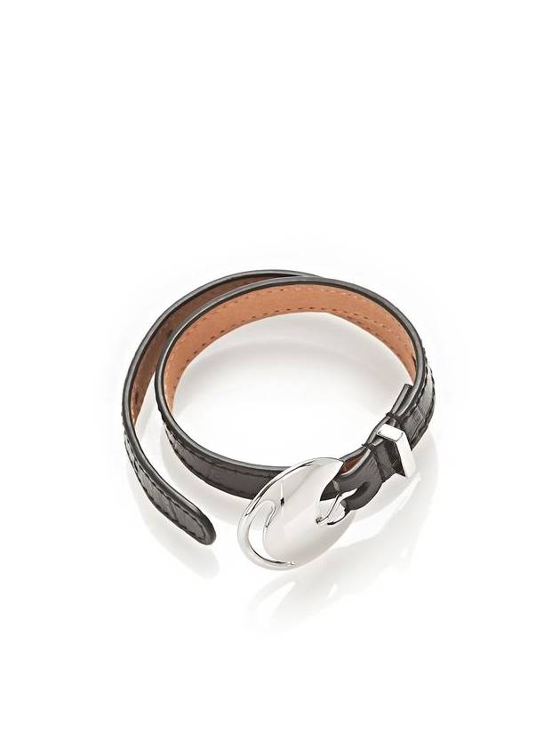 EMBOSSED DOUBLE WRAP BRACELET - ALEXANDER WANG - BALAAN 1