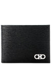 ID Window Gancini Half Wallet Black - SALVATORE FERRAGAMO - BALAAN 2