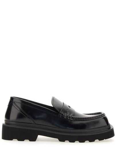 23 fw Black Leather Loafers A30204A120380999 B0480946106 - DOLCE&GABBANA - BALAAN 2