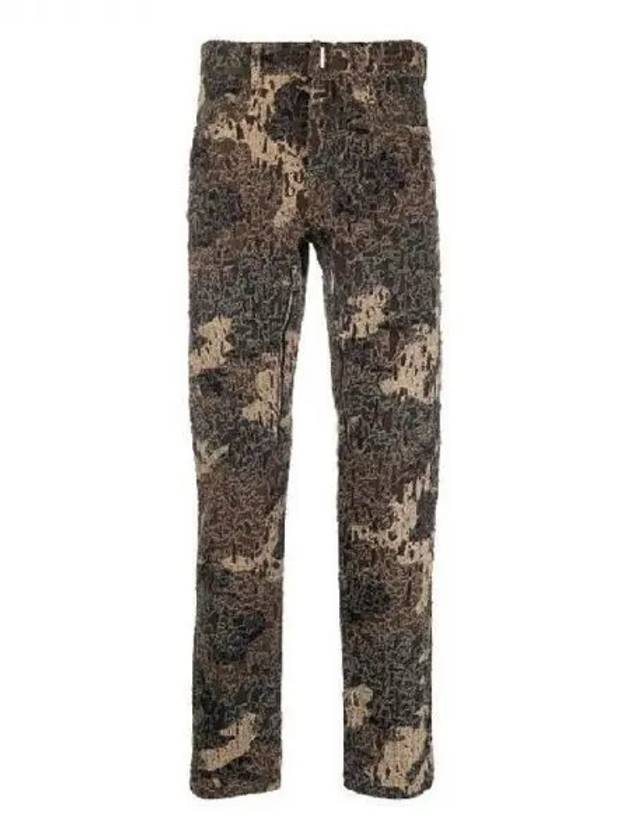 Camouflage pattern cotton pants 270151 - GIVENCHY - BALAAN 1