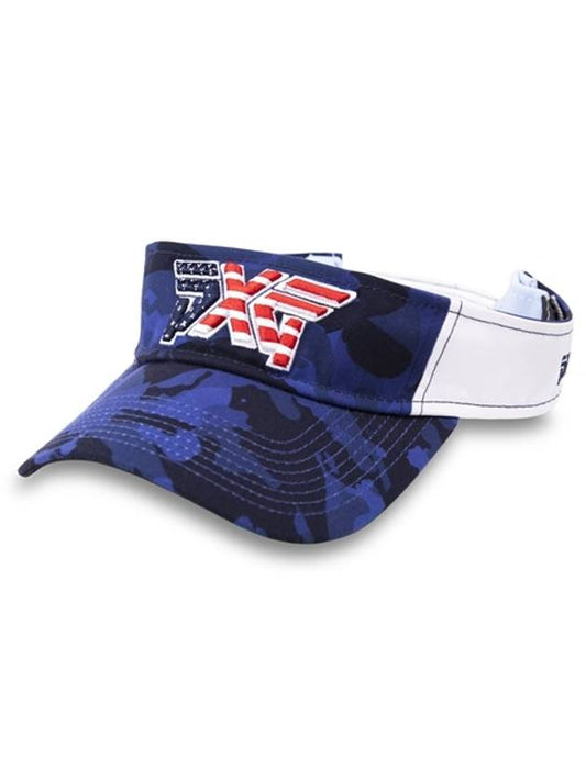 Stars&Stripes Stars and Stripes Sports Visor White UnisexSize Adjustable - PXG - BALAAN 1