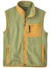 Men's Synchilla Fleece Vest Green - PATAGONIA - BALAAN 2