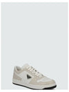 Downtown Calfskin Low Top Sneakers Bianco - PRADA - BALAAN 4