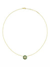 rose de vain diamond necklace green - DIOR - BALAAN 1