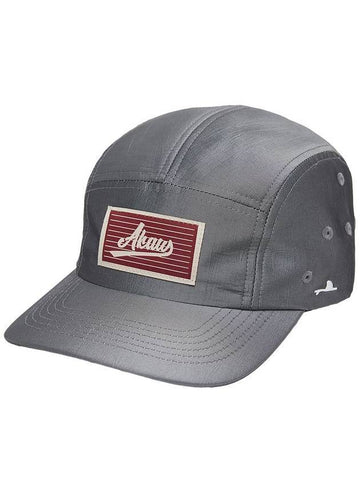 Overfit Metallic Camp Ball Cap Ash Charcoal - AKAW - BALAAN 1