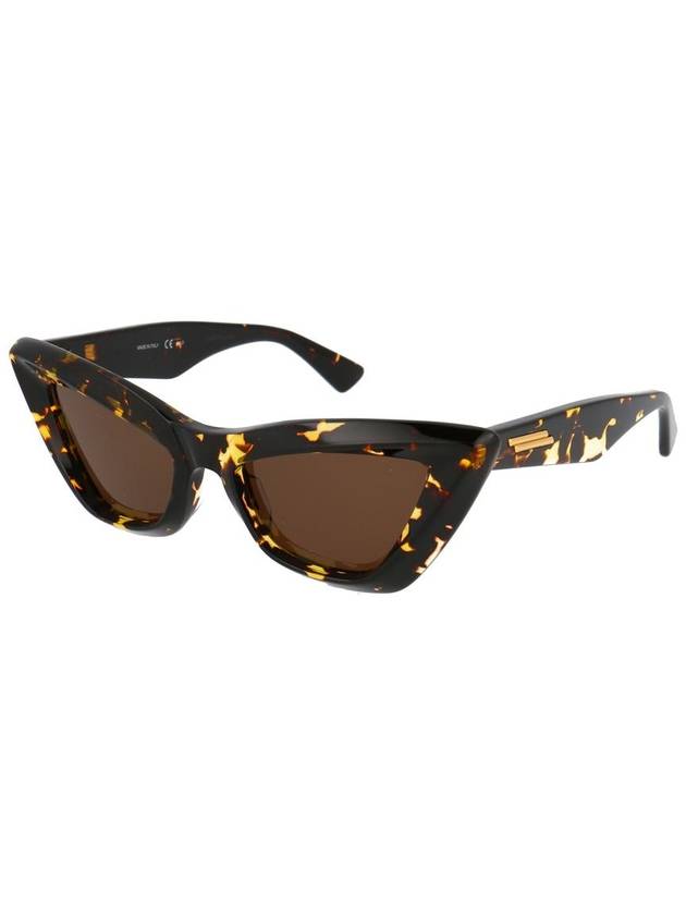 Eyewear Cat Eye Frame Sunglasses Havana - BOTTEGA VENETA - BALAAN 3