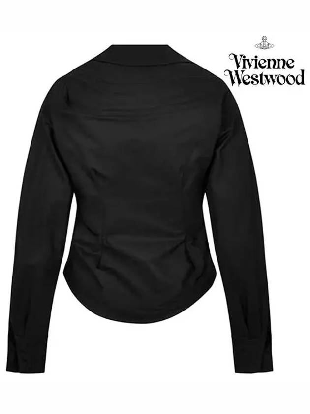 Drunken Logo Shirt Black - VIVIENNE WESTWOOD - BALAAN 4