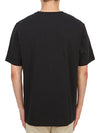 Handwriting Comfort Short Sleeve T-Shirt Black - MAISON KITSUNE - BALAAN 4