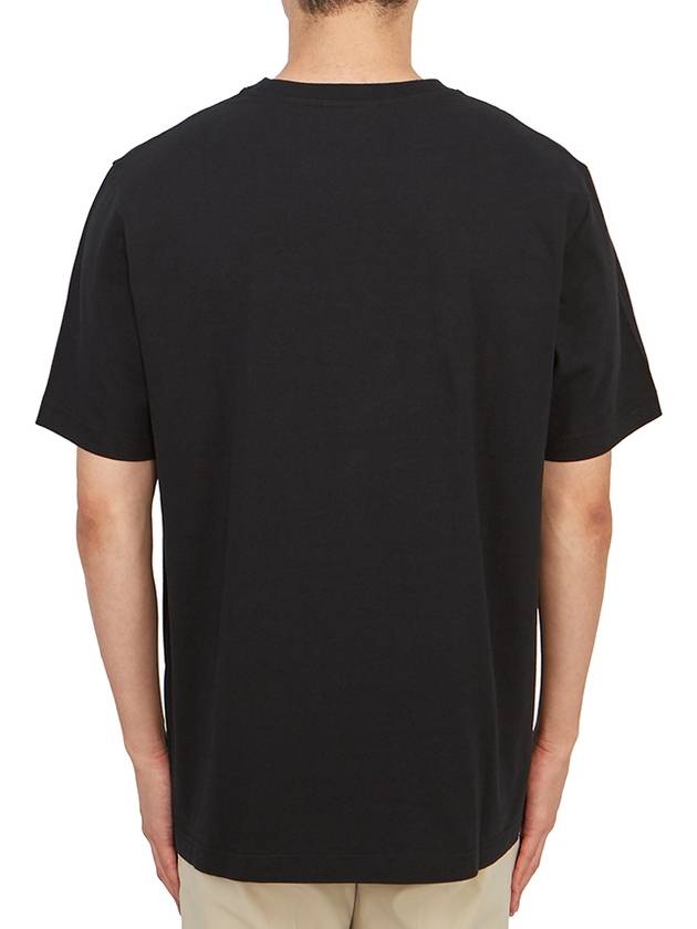 Handwriting Comfort Short Sleeve T-Shirt Black - MAISON KITSUNE - BALAAN 4