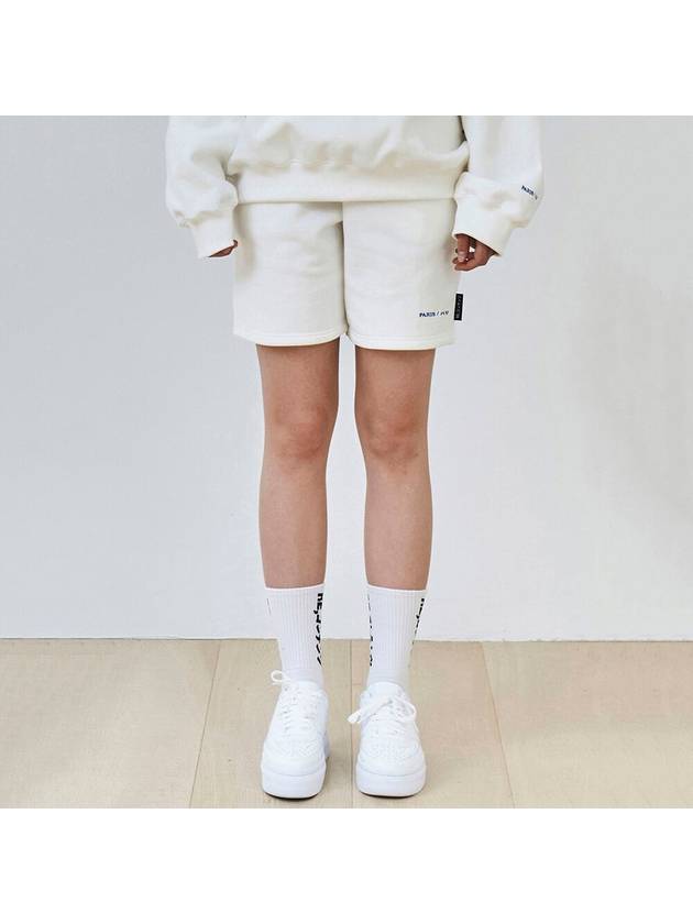 RC city sweat shorts PARIS white - REPLAYCONTAINER - BALAAN 1