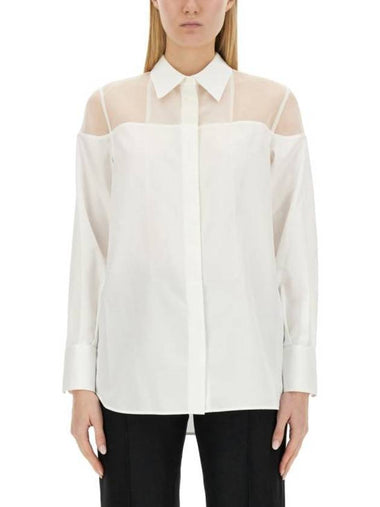 Blouse Shirt N09HW504 C7J WHITE - HELMUT LANG - BALAAN 1