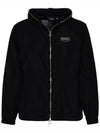 Biassa Logo Patch Hooded Jacket Black - DUVETICA - BALAAN 2