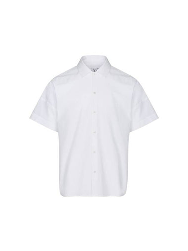 Overfit Short Sleeve Shirt White - SOLEW - BALAAN 1