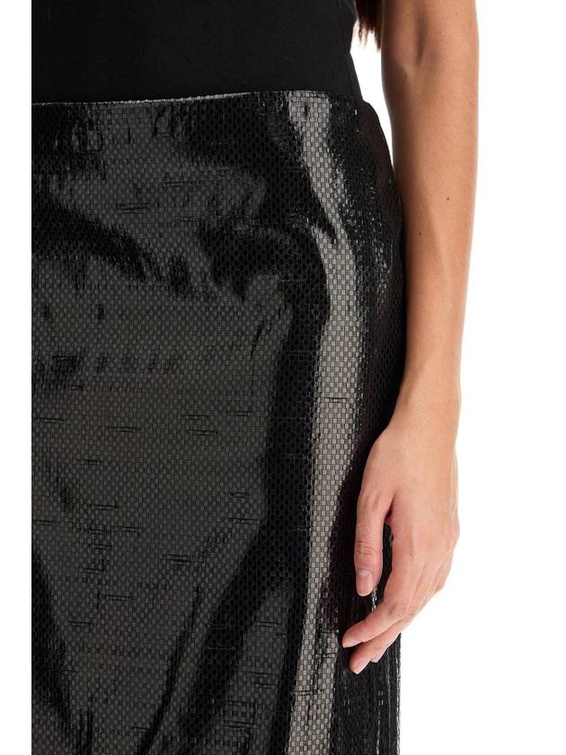 silk tarpaulin skirt - ALEXANDER MCQUEEN - BALAAN 4