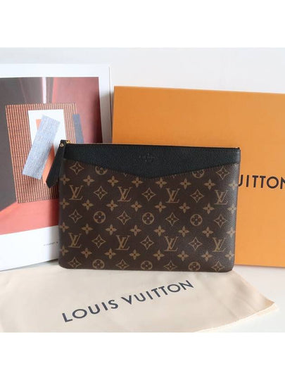 Daily Monogram Pouch Bag Brown Black - LOUIS VUITTON - BALAAN 2