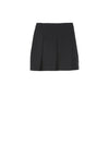 Women's High-Waist Pleated Skirt Black - MARNI - BALAAN 2