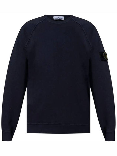 Wappen Patch Round Sweatshirt Navy - STONE ISLAND - BALAAN 2