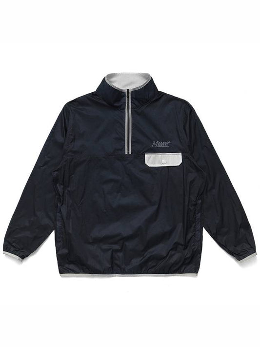 Home on the Range Quarter Anorak NAVY - MALBON GOLF - BALAAN 1