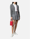 School Uniform Pleated Skirt Grey - THOM BROWNE - BALAAN.