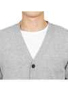 Men's Cardigan Gray - JOHNSTONS OF ELGIN - BALAAN 7