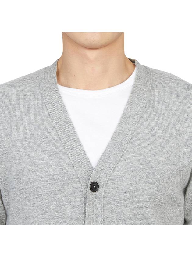 Men's Cardigan Gray - JOHNSTONS OF ELGIN - BALAAN 7