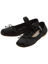 Satin Ballerinas Black - MIU MIU - BALAAN 2