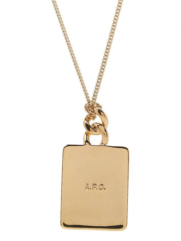 Logo Necklace Gold - A.P.C. - BALAAN 4