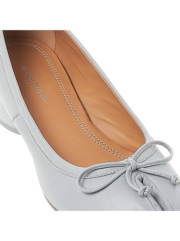 Tabi Ballerina Pumps Heel Light Blue - MAISON MARGIELA - BALAAN.