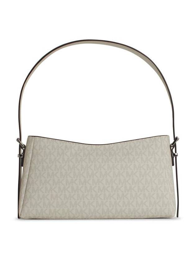 Michael Kors 'Moore' White Leather Bag - MICHAEL KORS - BALAAN 3