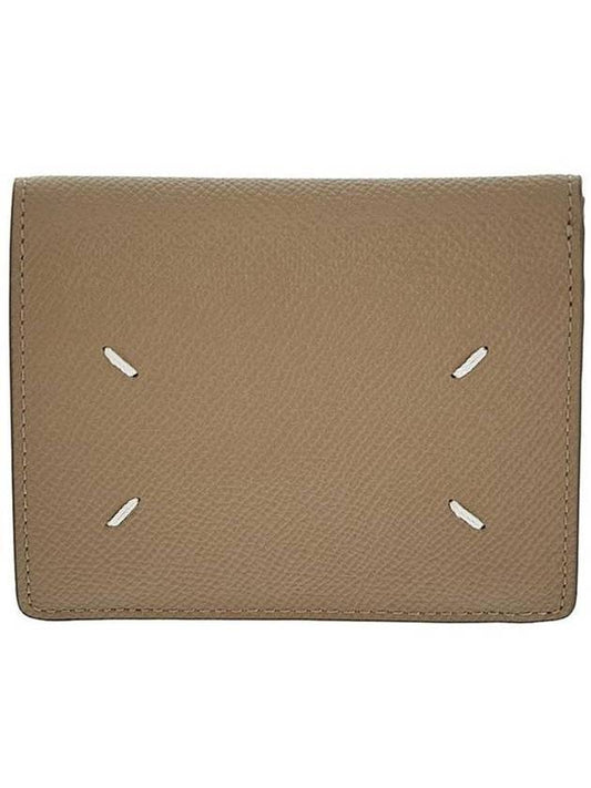 Stitch Logo Compact Bifold Half Wallet Biche - MAISON MARGIELA - BALAAN 1