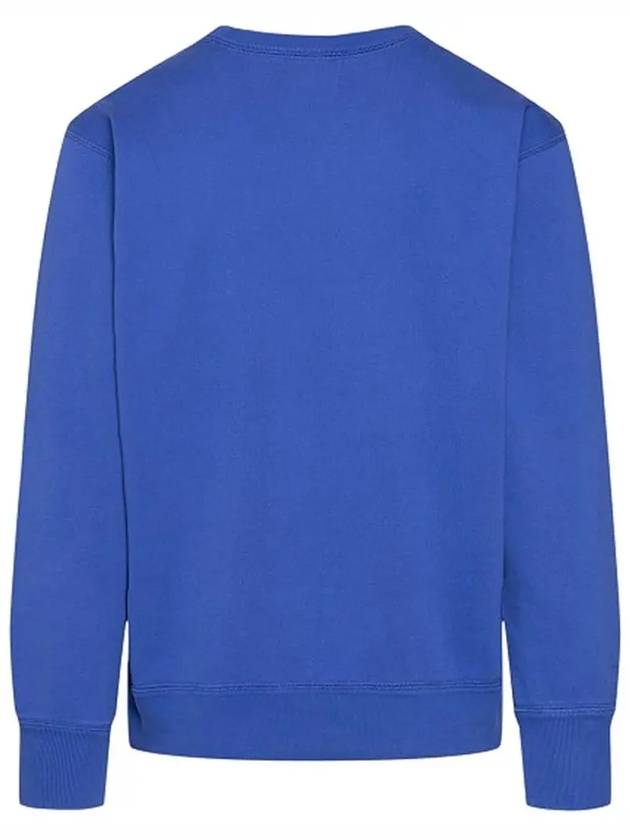 Miky Logo Print Sweatshirt Blue - ISABEL MARANT - BALAAN 3