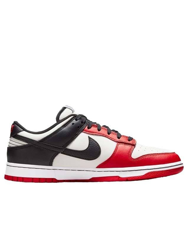 Dunk Low Retro EMB Low Top Sneakers Red Black - NIKE - BALAAN 1