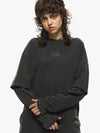 CP Layered Pigment Long Sleeve T Shirt Smoke Black - CPGN STUDIO - BALAAN 3