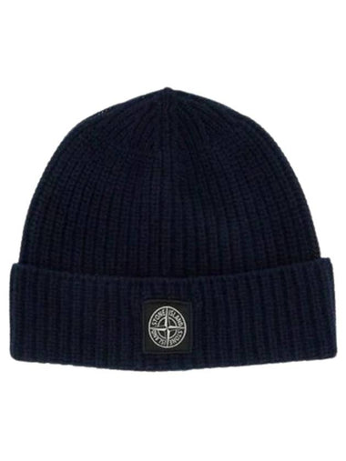 Wool Beanie 8115N10B5 A0020 - STONE ISLAND - BALAAN 1