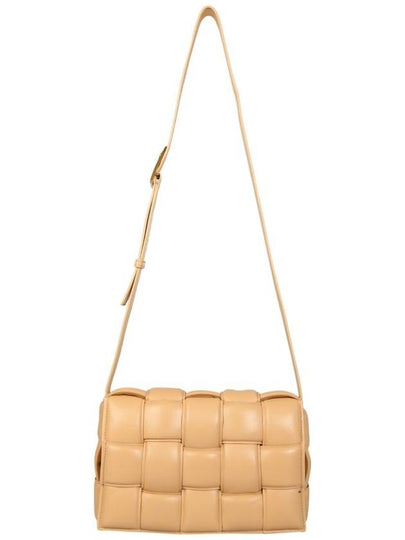 Gold Padded Cassette Cross Bag Almond - BOTTEGA VENETA - BALAAN 2