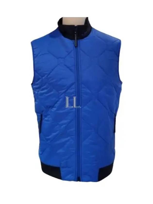 Golf Quilt Hybrid Dermal Wind Vest Blue - J.LINDEBERG - BALAAN 2