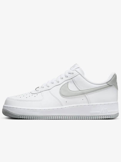 Air Force 1 07 Low Top Sneakers White Light Smoke Grey - NIKE - BALAAN 2