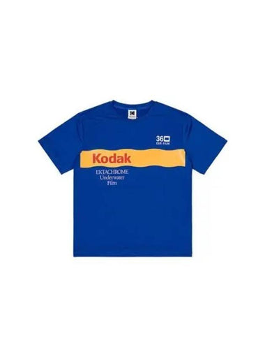 KODAK Apparel Summer Rash Guard Short Sleeve T Shirt BLUE - KODO - BALAAN 1