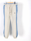 P Bright Wrinkled Nylon Denim Track Pants Blue White - DIESEL - BALAAN 2