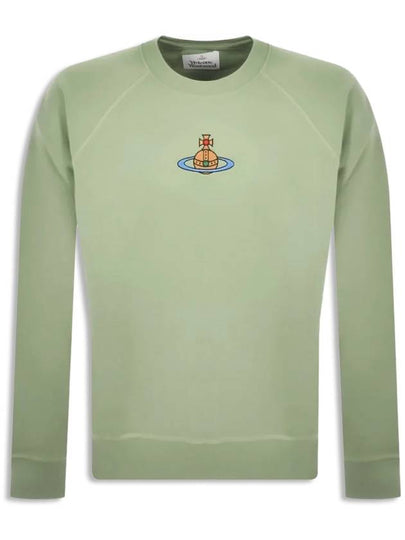 ORB Logo Crewneck Sweatshirt Pastaccio - VIVIENNE WESTWOOD - BALAAN 2