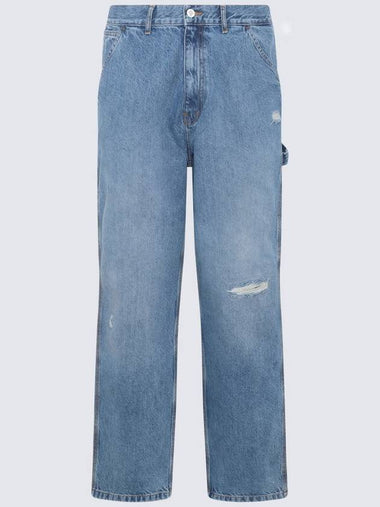 Amish Blue Cotton Jeans - AMISH - BALAAN 1